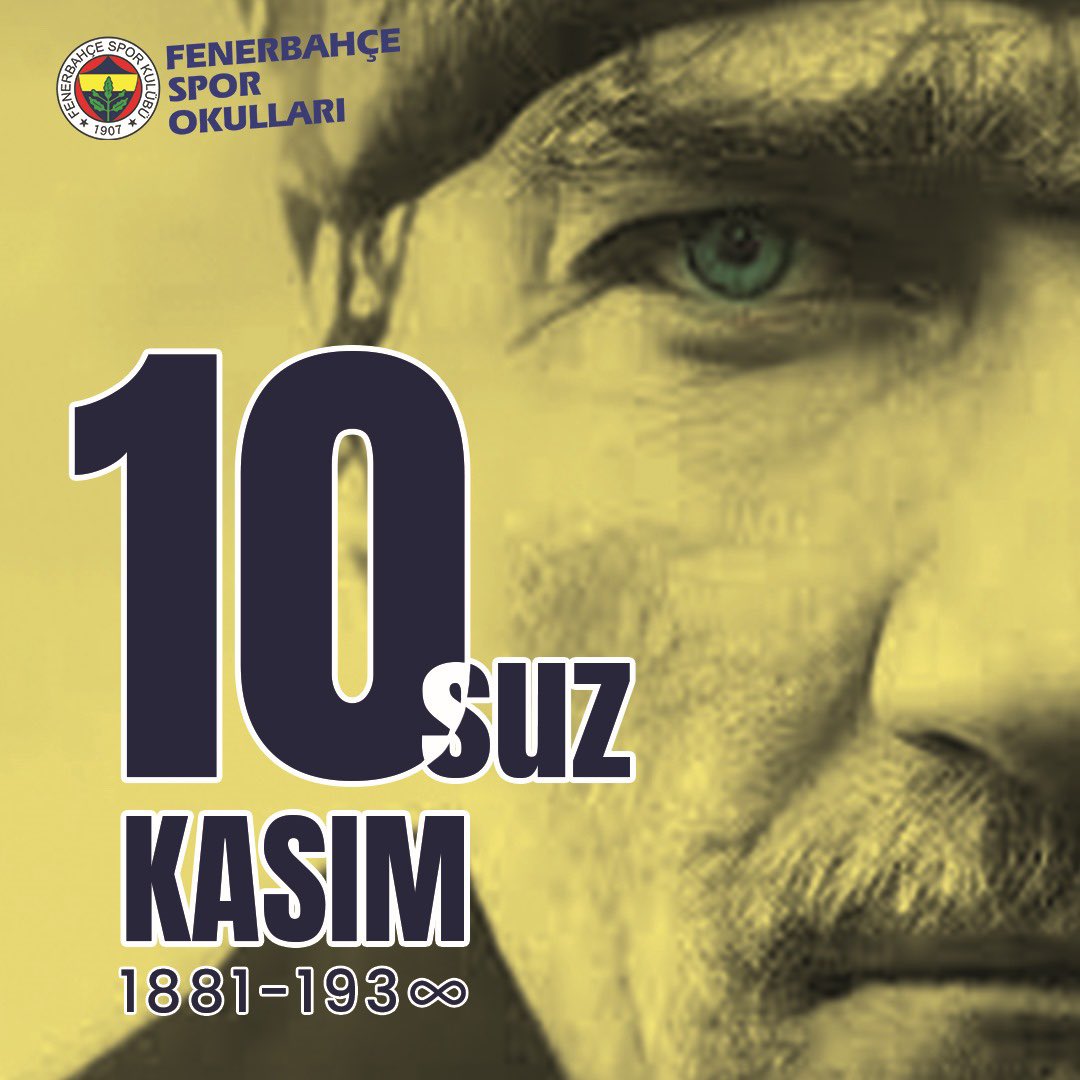 Bir 10 Kasım'da daha, aynı ses aynı hisle #Minnettarız Atam!