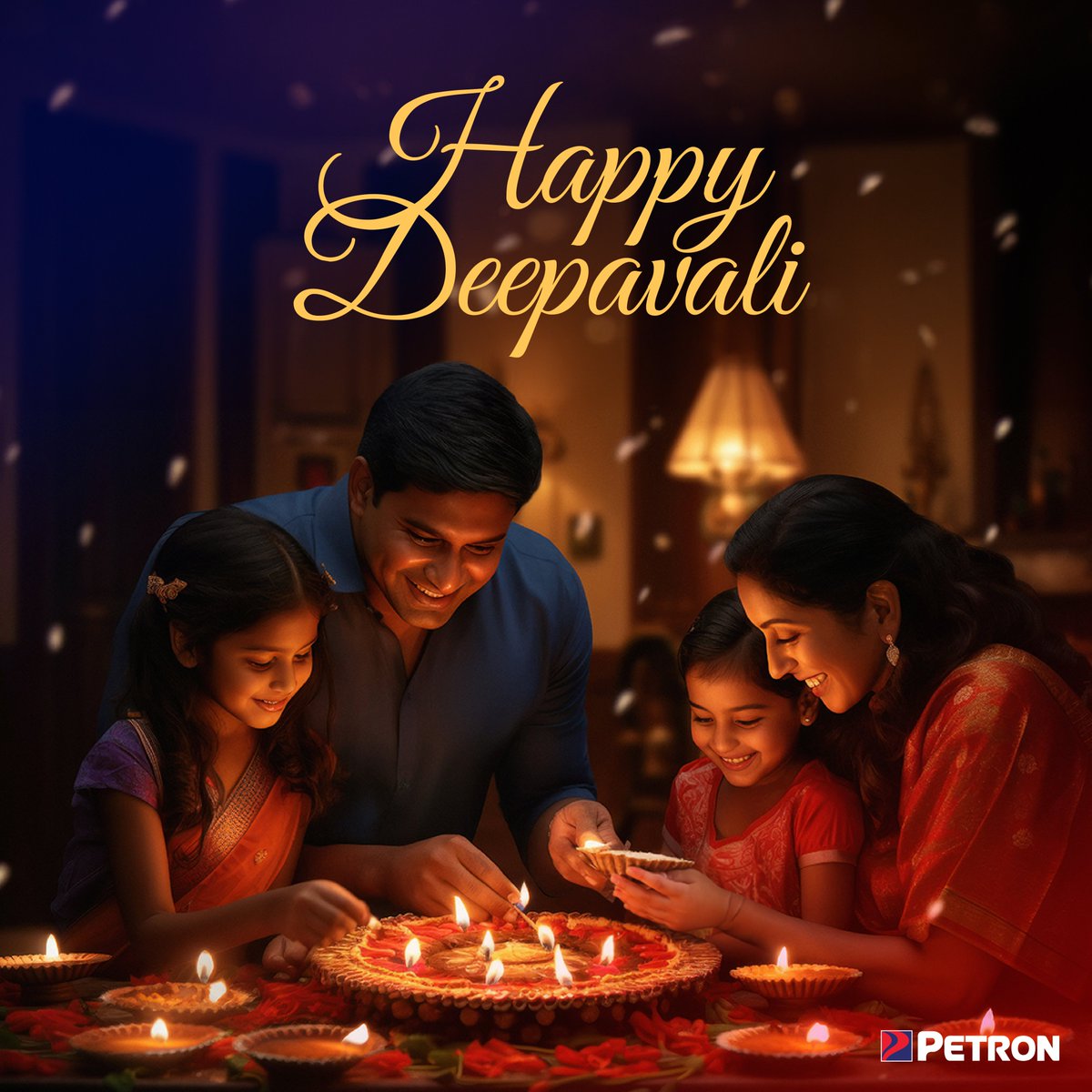 🪔May the Festival of Lights brighten your life with joy and prosperity. #PetronMalaysia wishes you a joyful and blessed Deepavali.🙏