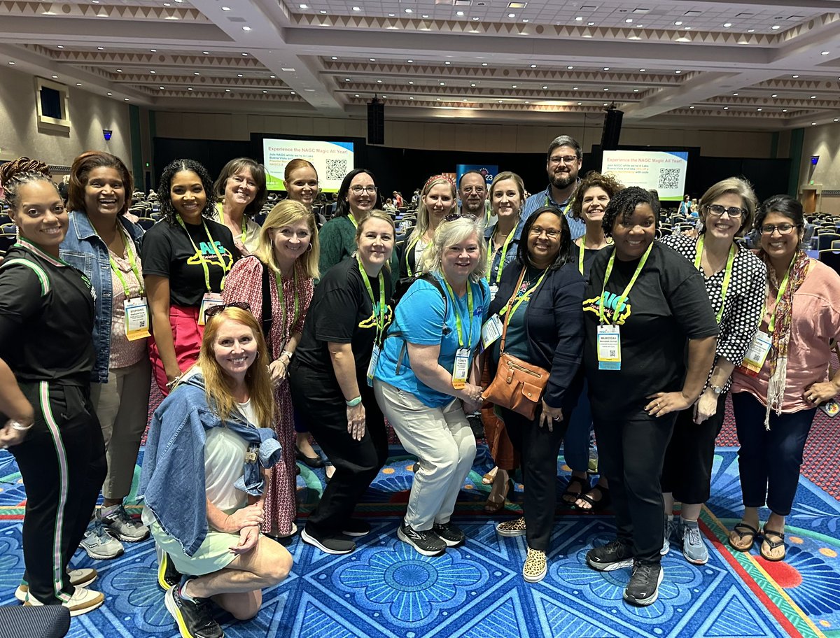 So excited to be learning with  @NAGCGIFTED at #NAGC23.  North Carolina educators are representing at the national convention!  Couldn’t be more proud of our AIG educators and their desire to keep learning to expand  excellence in our state.  @ncpublicschools