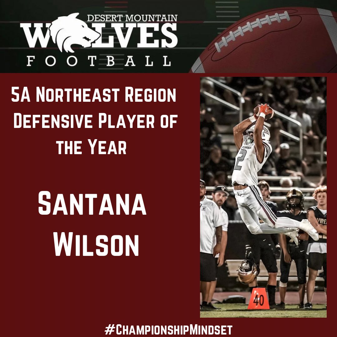 Congratulations to <a href="/_SantanaW24/">Adrian Santana Wilson ✞</a> Northeast Region Defensive player of the Year!