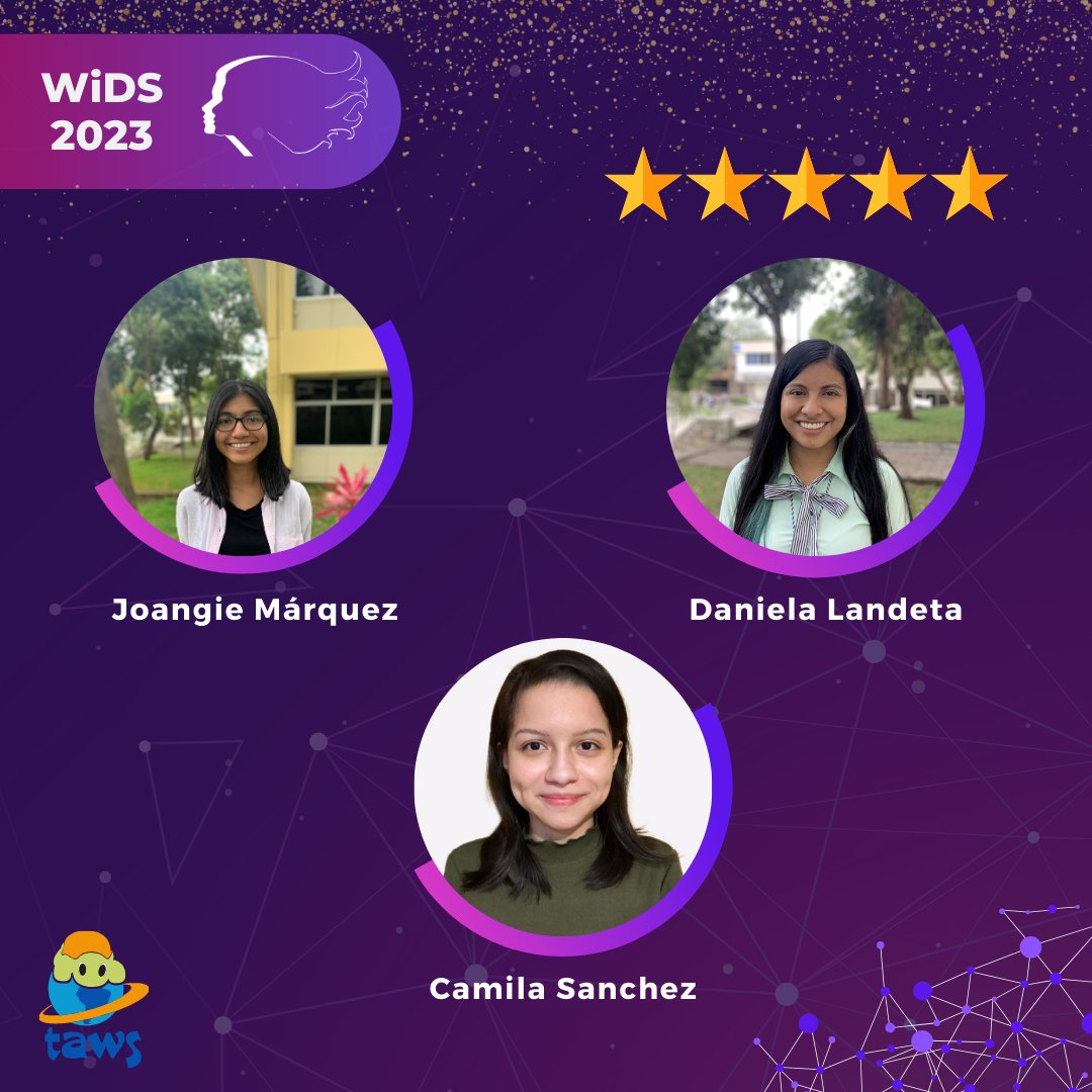 TawsEspol's tweet photo. ¡Logro extraordinario para el club TAWS! 🌟 Hoy celebramos con orgullo la entrega de la Medalla de Woman in Data Science (WIDS), un reconocimiento merecido por su excepcional contribución al mundo de la ciencia de datos. 👩💻💪 #BeDifferentBeTAWS https://t.co/z5uRZG1TQO