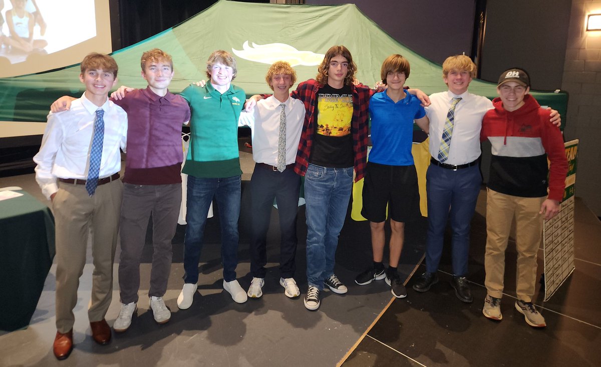 Thank you, Mustang family, for the opportunity to celebrate our season with you. Each class of athletes has so much to offer their team and their sport.