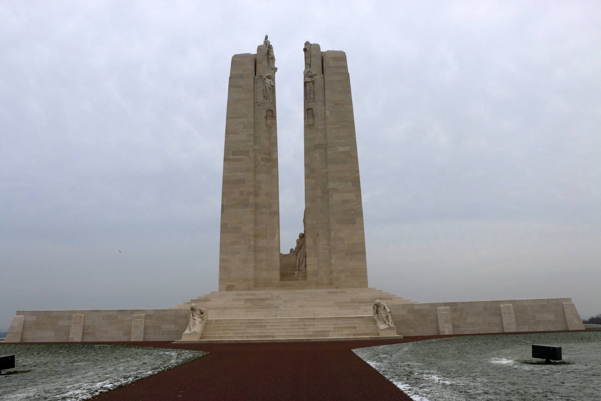 Vimy Ridge Canadian Memorial in France WWI | Remembrance Day 2023 Dedicated 🍁 youtu.be/60cItQyOI-M #RemembranceDay #VimyRidge #LestWeForget