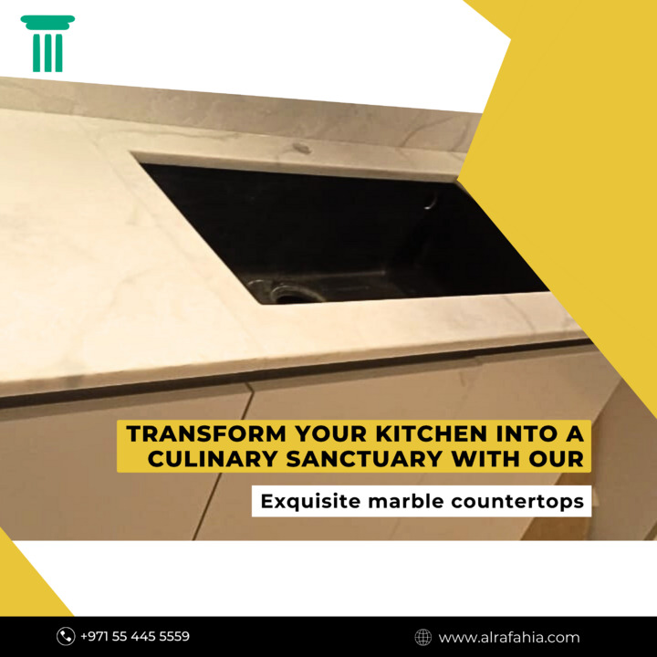 Elevate your kitchen into a culinary sanctuary with Al Rafahia's crafted marble, granite, and quartz. Experience elegance, durability, and timeless beauty in every detail.

Visit us: alrafahia.com

#alrafahia #kitchendesign #countertops #marblekitchen #granitecounters