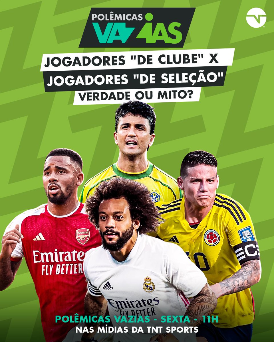 TNT Sports BR on X: AGORA EU QUERO VER! Consegue montar um time só com  jogadores com a mesma letra inicial do seu nome? O estagiário fez um só com  a letra