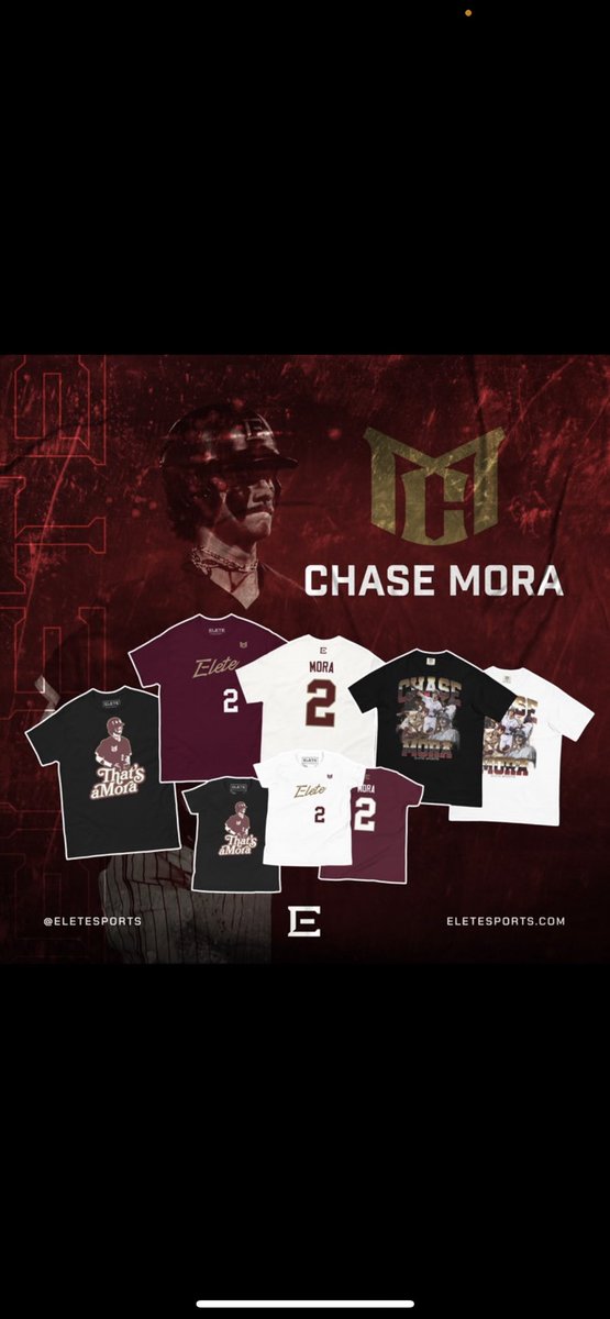 Go check out the new merch!!!
eletesports.com/cm