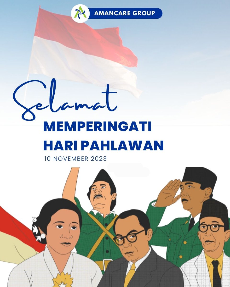 amancarecrew's tweet photo. Selamat memperingati Hari Pahlawan 2023. Mari kobarkan semangat dan melanjutkan perjuangan para pahwalan yang telah mendahului kita. 🥀

FAST | QUALITY SERVICES | PROFESSIONAL TEAM

#amancarecrewindo #haripahlawan #memperingatiharipahlawan #10november https://t.co/CKdUkr6biA