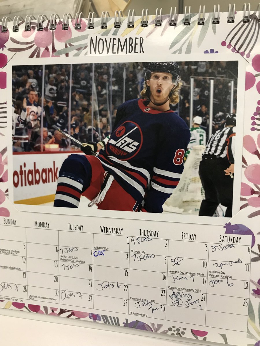November is his month - more hat tricks to come! #NHLJets