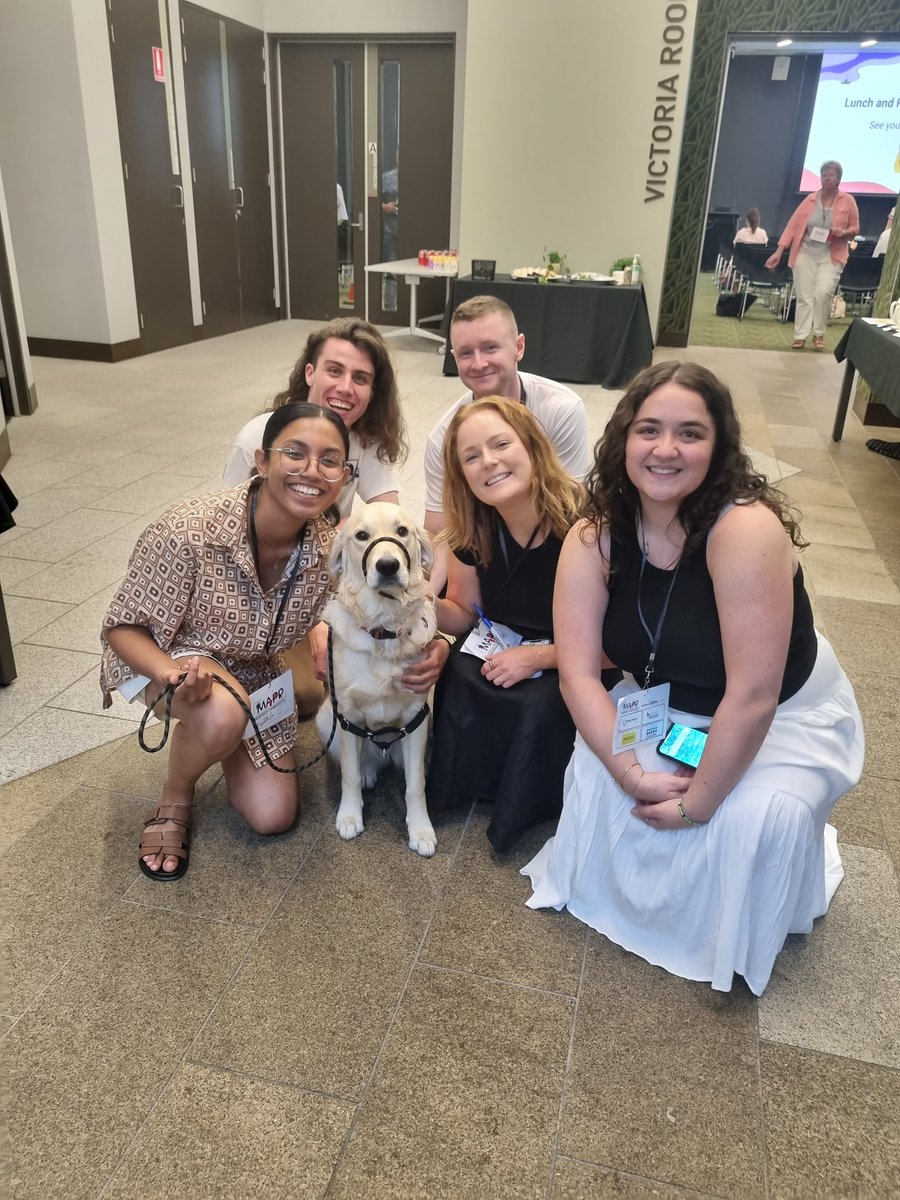 What a great day for the MAPP HDR Symposium ☀️☀️ 
Congratz to all the presenters!!
Big shout out to our key pup speaker Gracie 🐕🐶
#SympforMAPP2023
#MAPPpostgrads