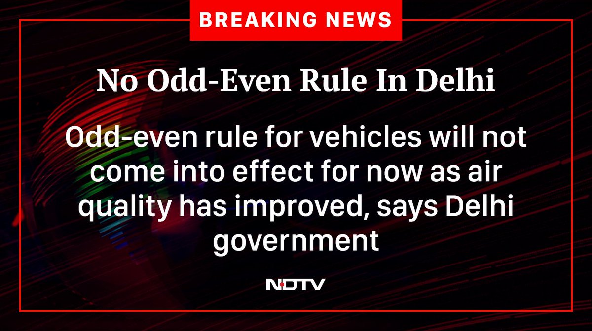 #DelhiAirPollution #OddEven
