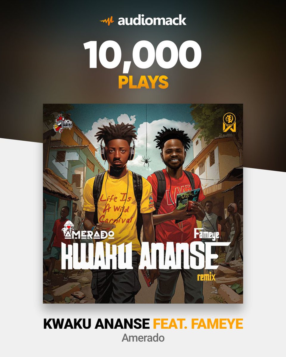 Stream #KwakuAnanseRemix on Audiomack now!!

audiomack.com/amerado/song/k…