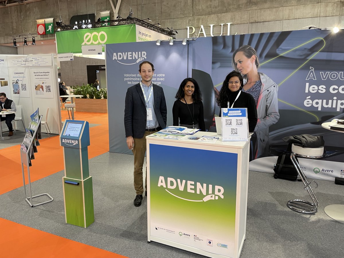 Advenir (@advenirve) on Twitter photo Clap de fin pour le <a href="/SalonCopro/">Salon de la Copropriété et de l'Habitat 🏢</a> !
Merci aux nombreux visiteurs passés sur le stand Advenir pour échanger avec notre équipe. Ces rencontres laissent présager de beaux projets pour le déploiement d'infrastructures de recharge en copropriété ⚡ Clap de fin pour le <a href="/SalonCopro/">Salon de la Copropriété et de l'Habitat 🏢</a> !
Merci aux nombreux visiteurs passés sur le stand Advenir pour échanger avec notre équipe. Ces rencontres laissent présager de beaux projets pour le déploiement d'infrastructures de recharge en copropriété ⚡