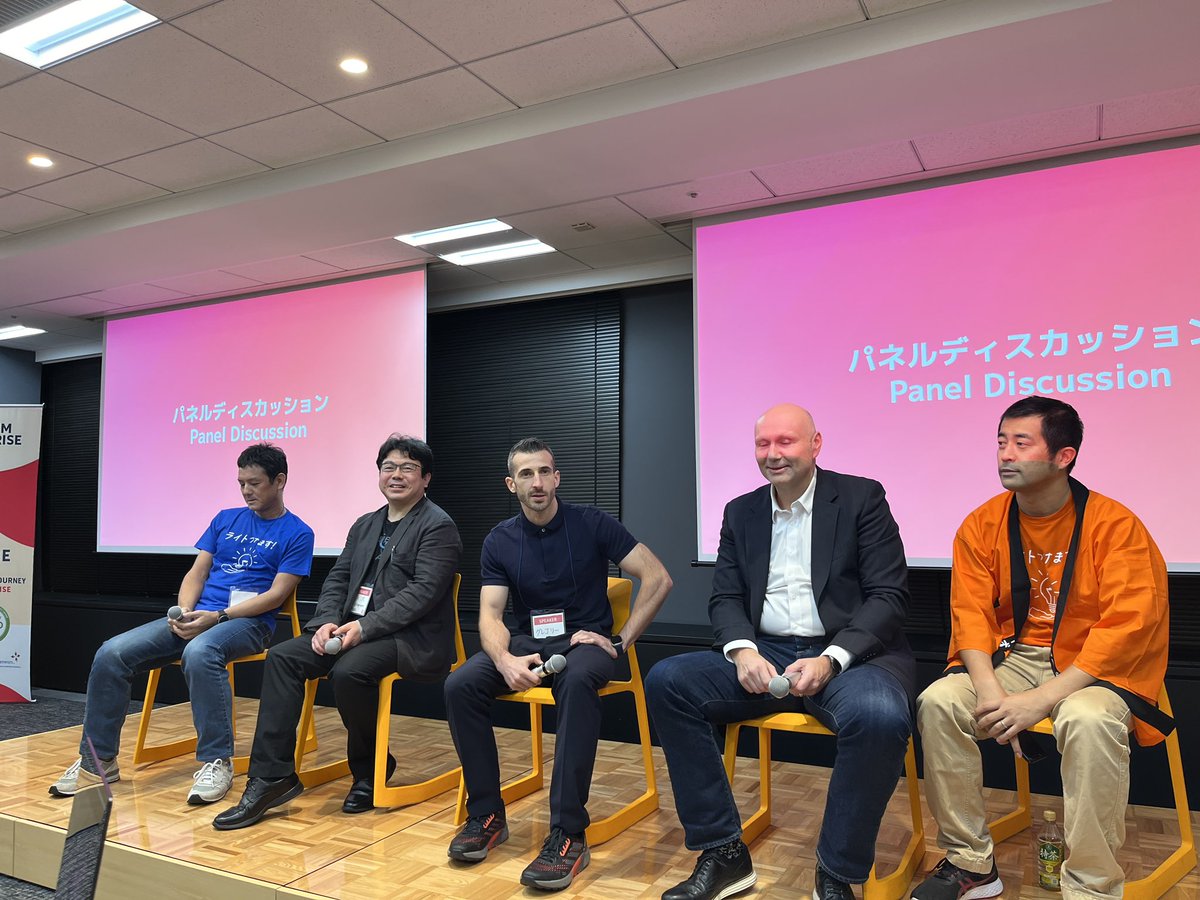 #ScrumSunrise

Panel discussion, ready to go!