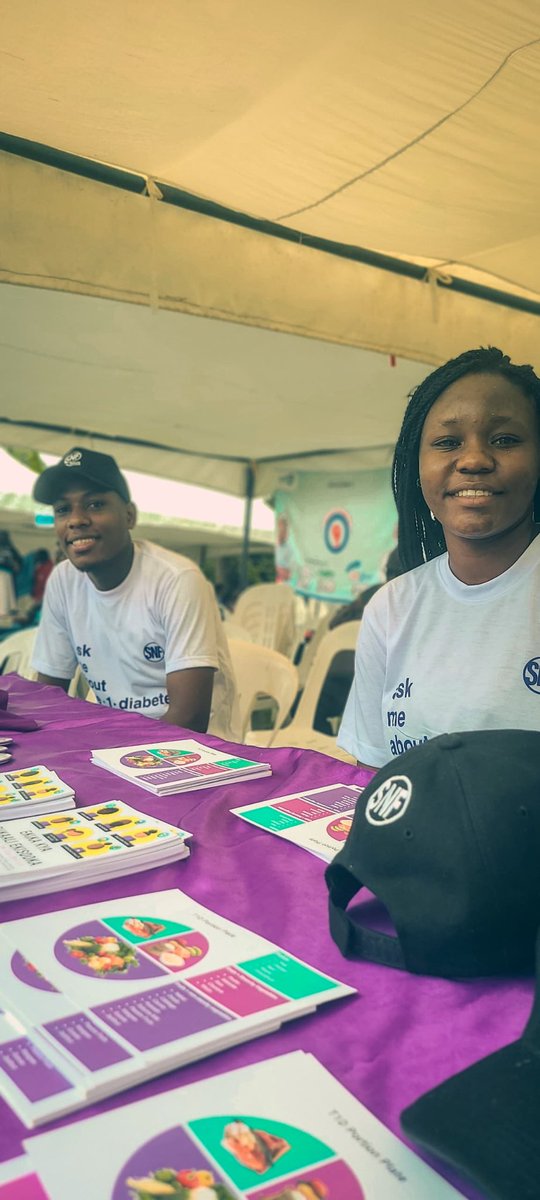 ' #T1D should never get in the way of any child's dreams' is our message today @UgandaDiabetes #WDD event at Entebbe Grade A hospital. #SNF #T1DAfrica #TogetherWeCan #T1DWarrior #pamoja