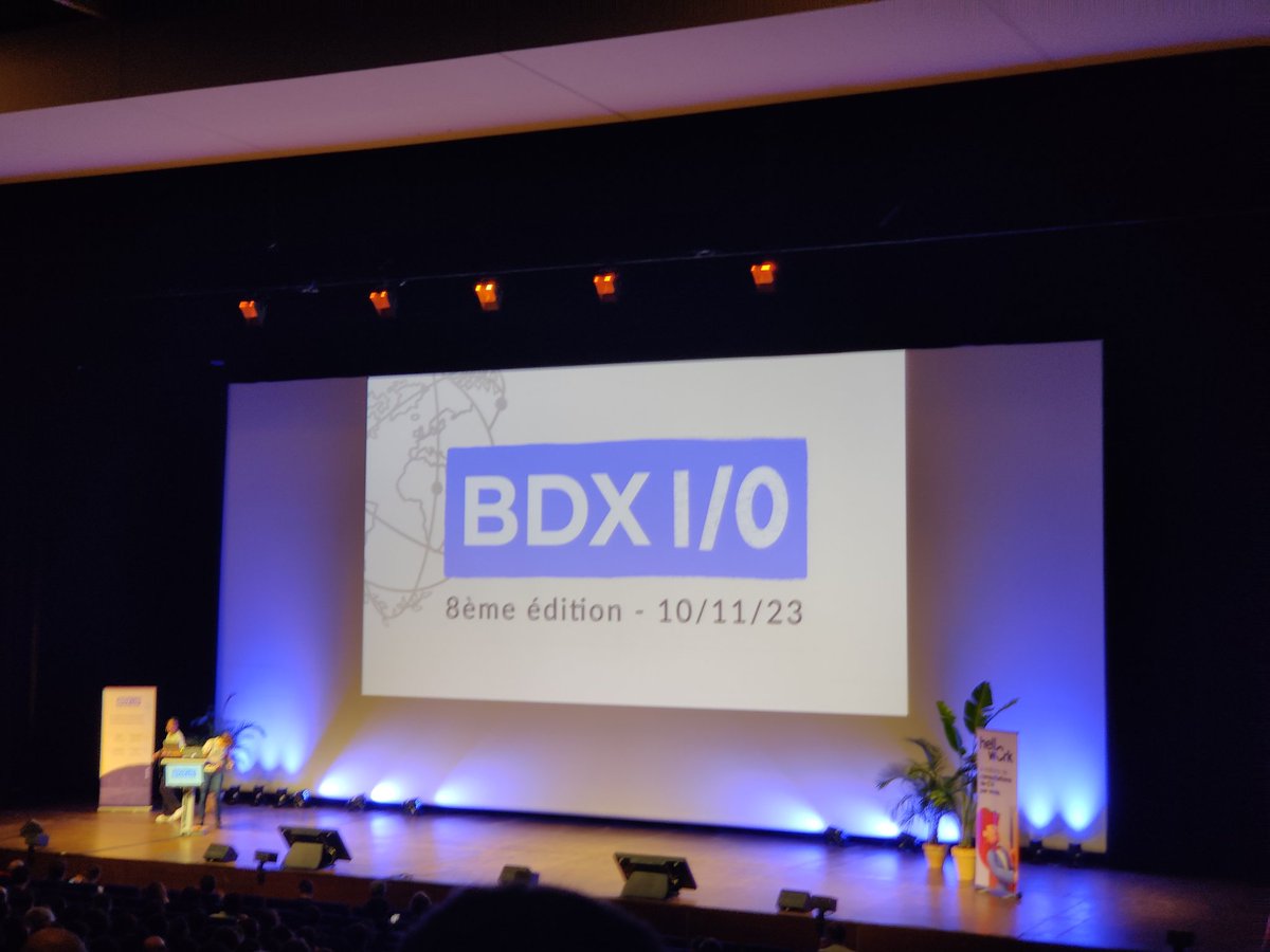 En place pour mon premier <a href="/bdxio/">BDX I/O</a> avec mes 2 acolytes <a href="/ryarnyah/">Ryar Nyah</a> et <a href="/_louidji/">Louis TOURNAYRE</a> pour animer notre atelier le #gitops dont vous êtes le héro.