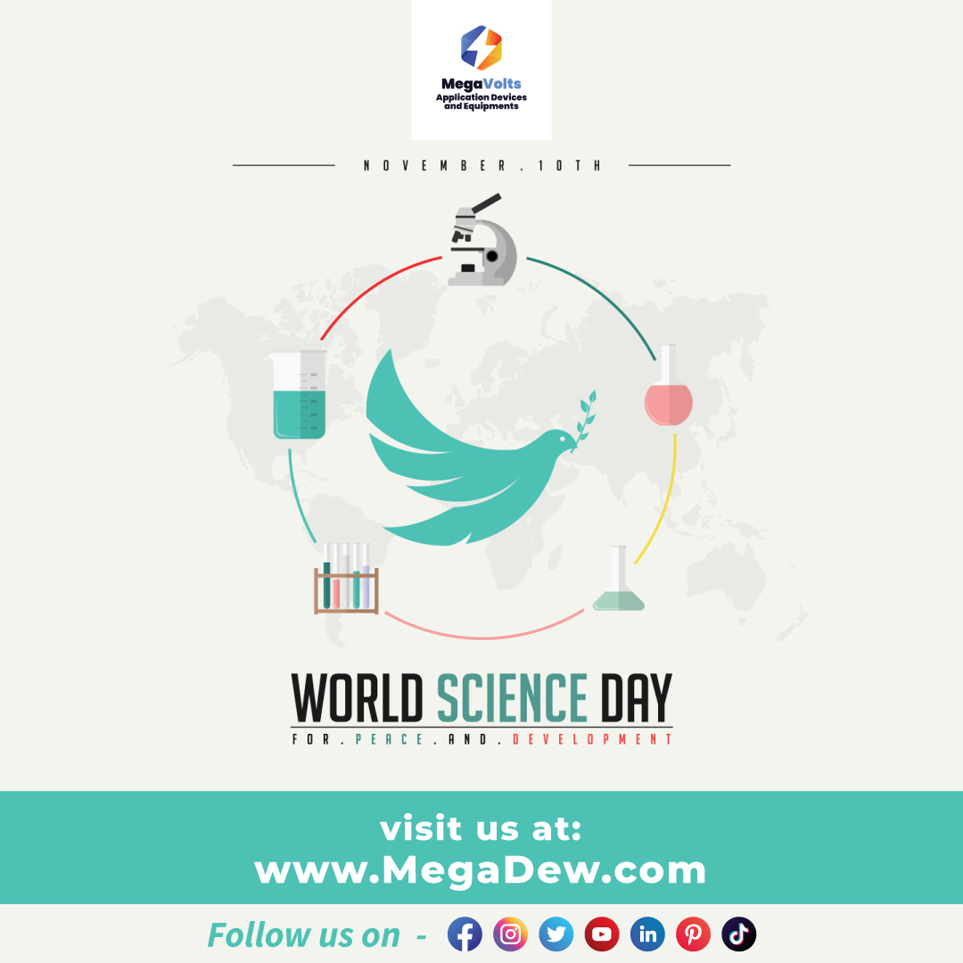 megavolts_343's tweet image. Happy World Science Day! Join us in honoring the role of science as a force for good, fostering development and harmony across the globe. 🌐⚛️

Visit us at megadew.com
Follow us on social media platforms

#Megavolts #WorldScienceDay #KnowledgeForPeace #UnityInScience