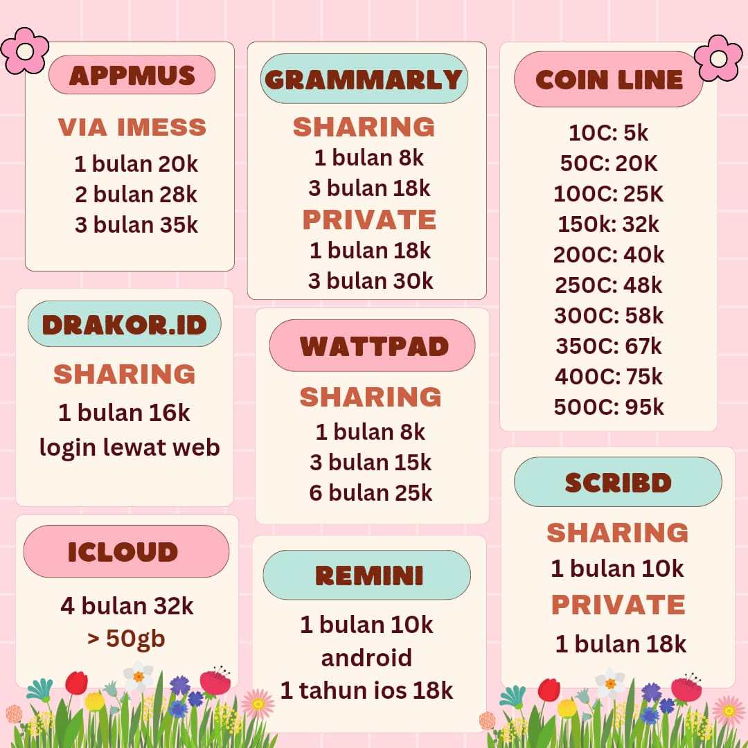 0424KNYP's tweet photo. PREMIUM✨
semua apk ada!!
.
.
cek pricelist!👇
.
.
bisa dm si di sini ya
twt: @fairylitskys
ig: @doiejunsky https://t.co/MURzulbYsF