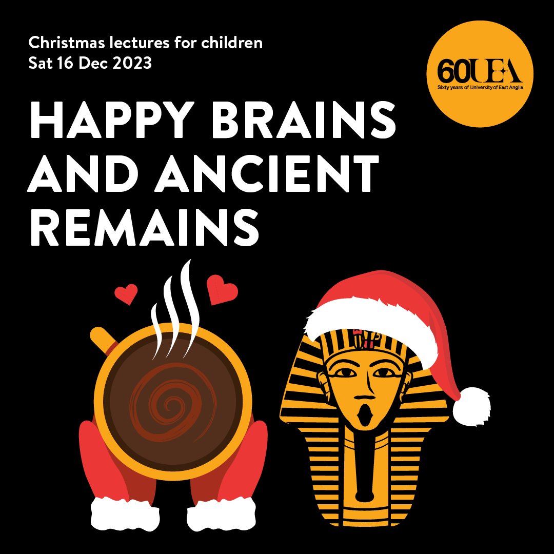 UEA's Christmas lectures for children are back and tickets are going quickly! Book now to avoid disappointment and come along for some free, festive fun bit.ly/ChristmasLectu…