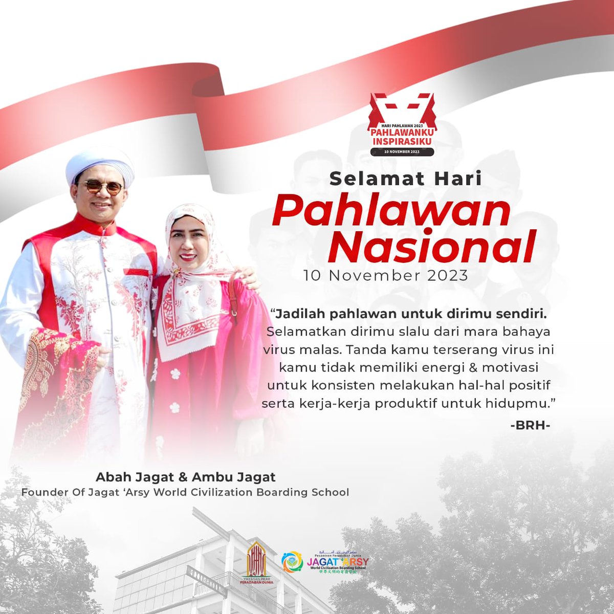 Selamat Hari Pahlawan 

#HariPahlawan2023
#pahlawanindonesia