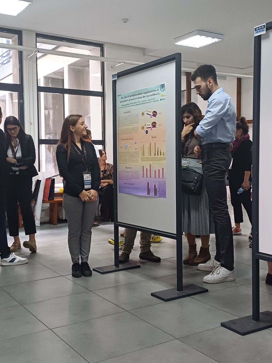 BHEALTH4's tweet photo. Our PhD student Srđana Đorđievski successfully presented part of our results at the 9thConference of Young Chemists of Serbia, November 4, 2023, University of Novi Sad, Faculty of Sciences (https://t.co/wxEyYAaKkn) #fondzanauku #programIDEJE #bhealth https://t.co/PTfbBkoQV9