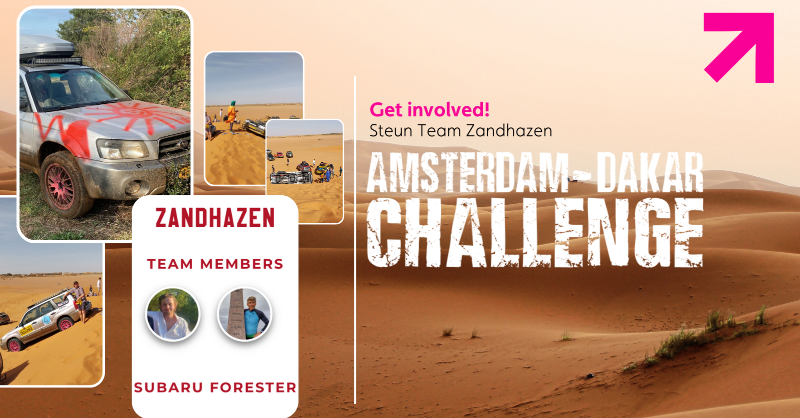 TWSTtweet's tweet photo. Team Zandhazen is onderweg! Ze vertrokken zaterdag voor 21 dagen vanuit Amsterdam naar Dakar. TWST sponsort deze avonturiers in de Amsterdam Dakar Challenge, een rally vol uitdagingen en teamwork en elke barrel racet voor 'n goed doel.
#amsterdamdakarchallenge #teamzandhazen
