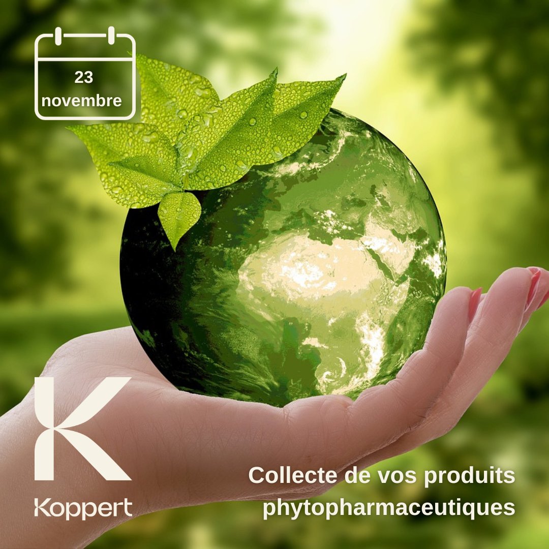 KOPPERT FRANCE (@koppert_france) on Twitter photo Koppert organise une collecte des emballages et/ou bidons P.P.P.
Jeudi 23 novembre entre 10h et 16h ร KOPPERT PLAN D'ORGON AU QUAI NUMERO 1 et KOPPERT NANTES.
Inscription par email : sbailly@koppert.fr
Pour plus d'informations : urlz.fr/onFV Koppert organise une collecte des emballages et/ou bidons P.P.P.
Jeudi 23 novembre entre 10h et 16h ร KOPPERT PLAN D'ORGON AU QUAI NUMERO 1 et KOPPERT NANTES.
Inscription par email : sbailly@koppert.fr
Pour plus d'informations : urlz.fr/onFV