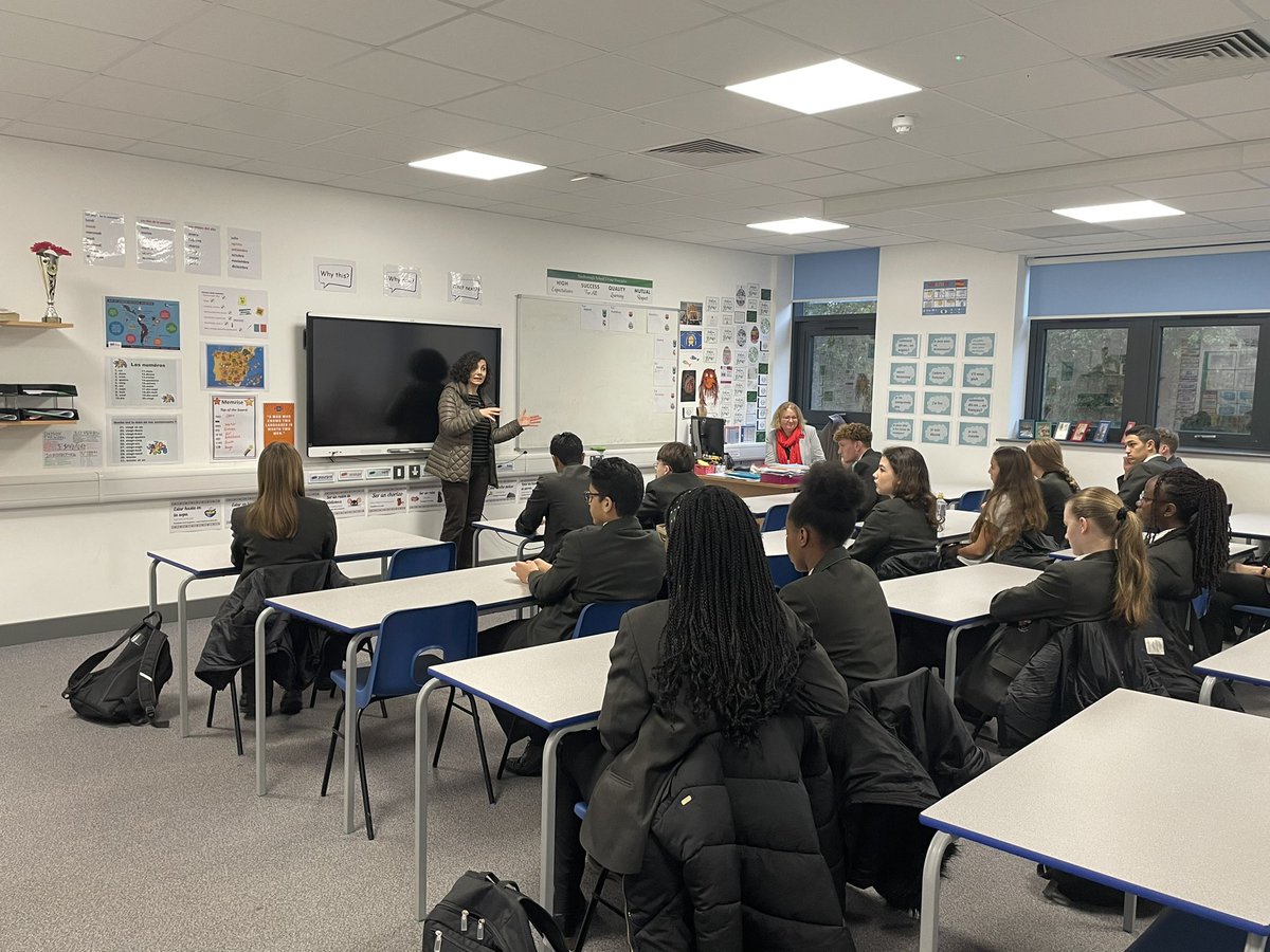 This morning year 10 were lucky enough to have visits during form time from lots of our wonderful parents, who gave up their time to explain all about their careers and how they got into them! Thanks so much for your support! <a href="/StanboroughS/">Stanborough School</a>