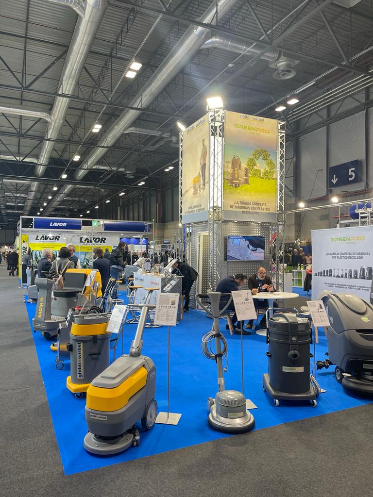 Esta semana hemos estado en <a href="/Hygienalia/">Hygienalia</a> la feria del sector #limpieza. Una cita para conocer las novedades y propuestas en la #higieneprofesional.
#hygienalia