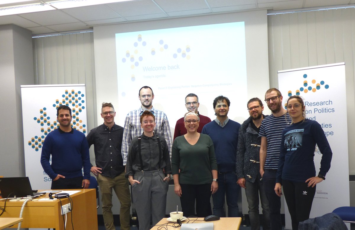 MZES Uni Mannheim (@mzesunimannheim) on Twitter photo <a href="/DebusMarc/">Marc Debus</a> and <a href="/zeynsom/">Dr. Zeynep Somer-Topcu</a> are currently hosting their project workshop on negative campaigning at the #MZES. Country experts on political parties, including @dweitzel, <a href="/XeniaFarkas/">Xénia Farkas</a>, @ortutt, and several others, have been presenting their work over the last few days. <a href="/DebusMarc/">Marc Debus</a> and <a href="/zeynsom/">Dr. Zeynep Somer-Topcu</a> are currently hosting their project workshop on negative campaigning at the #MZES. Country experts on political parties, including @dweitzel, <a href="/XeniaFarkas/">Xénia Farkas</a>, @ortutt, and several others, have been presenting their work over the last few days.