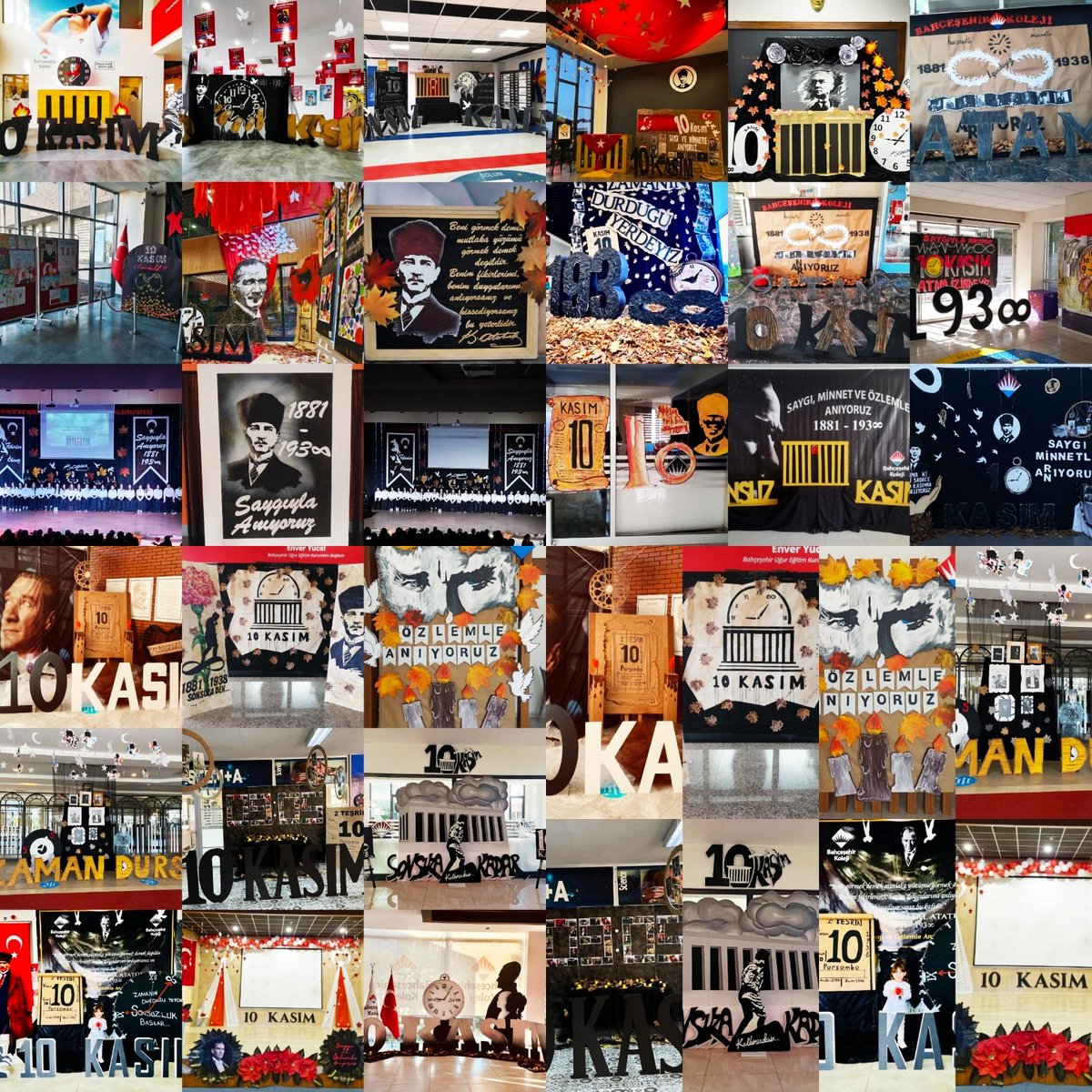 İlkeleri, fikirleri ve eserleri ile yaşayan ve daima yaşayacak olan Ata'mızı büyük bir özlem ve saygıyla anıyoruz.
Açtığın yolda gösterdiğin hedefe durmadan yürüyeceğimize and içeriz. 🍁🖤🍁 <a href="/bahcesehir_k12/">Bahçeşehir Koleji</a>
#10Kasim #Ataturk
#bahcesehirkoleji #gorselsanatlar