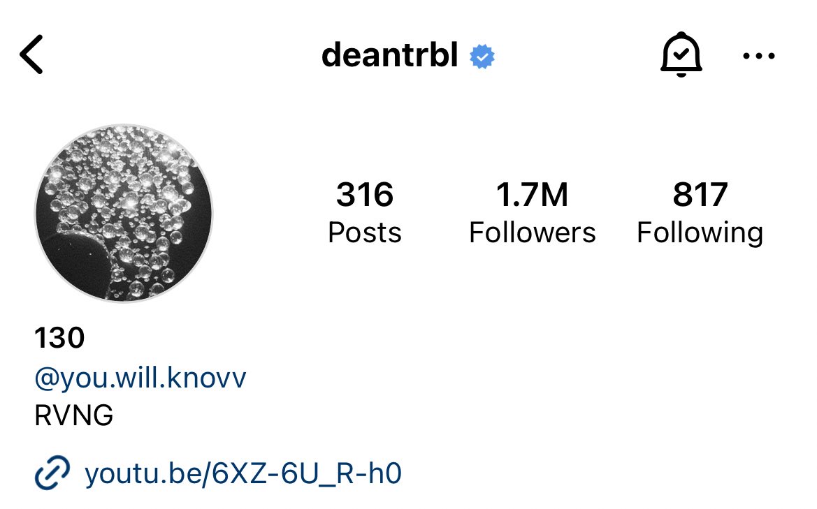 DEAN IS BACK ON INSTAGRAM!!!!!