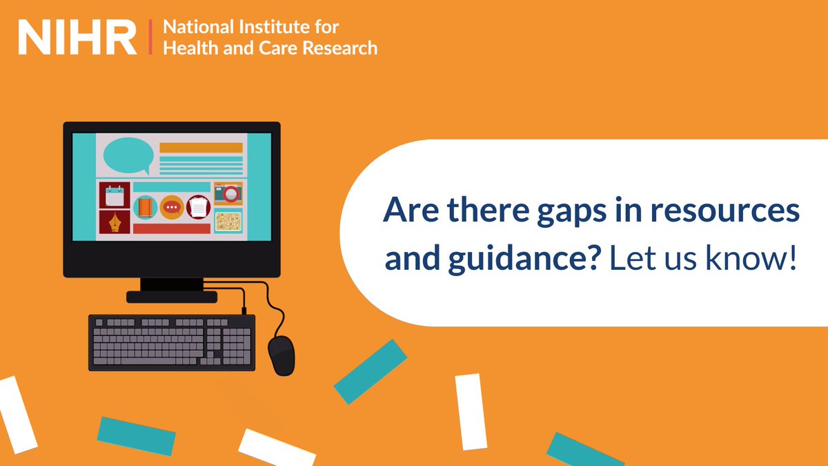 We want to hear from you! We are trying to understand if there are gaps in resources or guidance on the topic of public partnerships in health &amp; care research.

Help us by using this form to suggest topics where you think something is needed or missing ⬇️
docs.google.com/forms/d/e/1FAI…