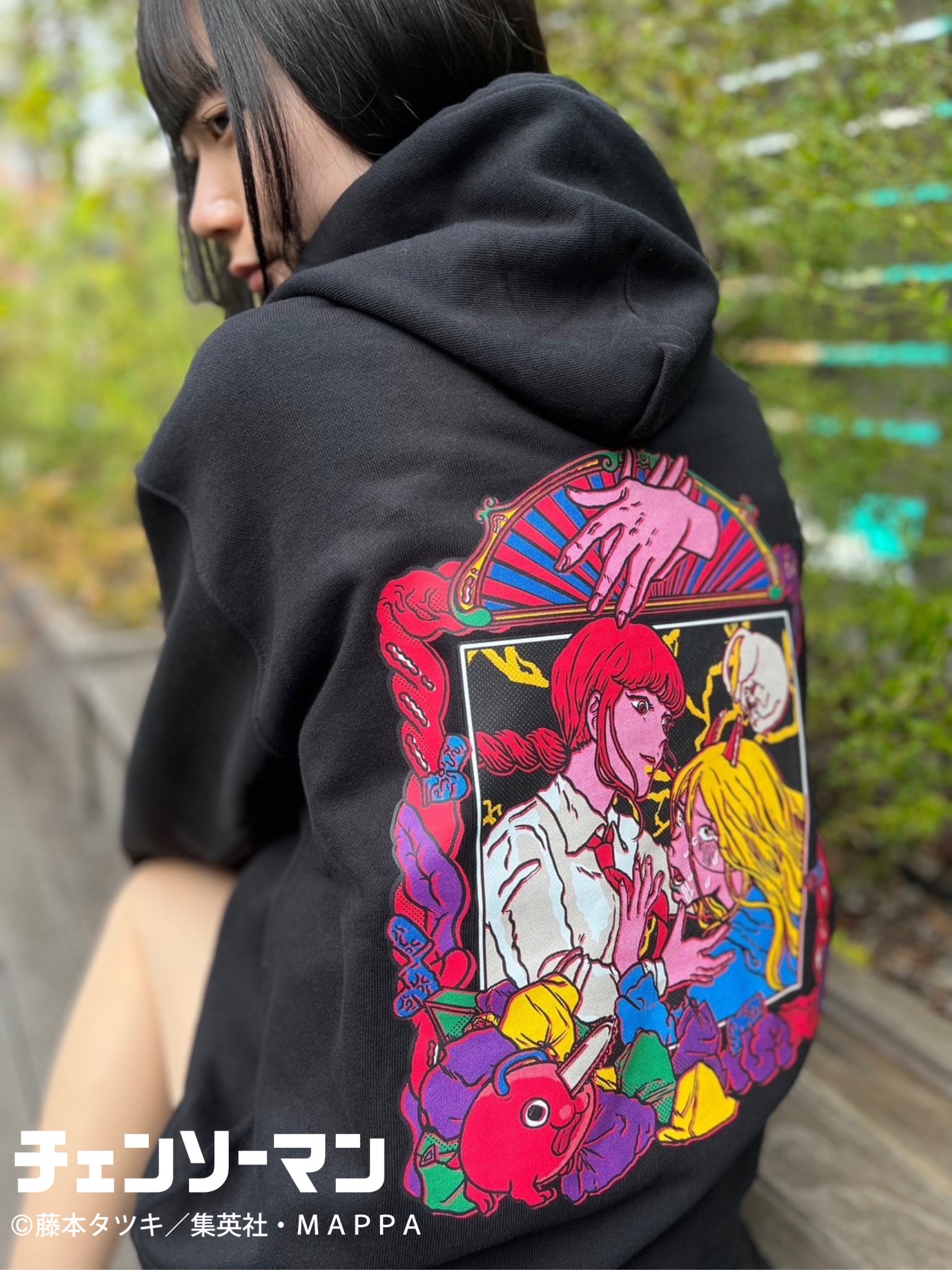 公式】チェンソーマン パワー パーカー 【公式通販】