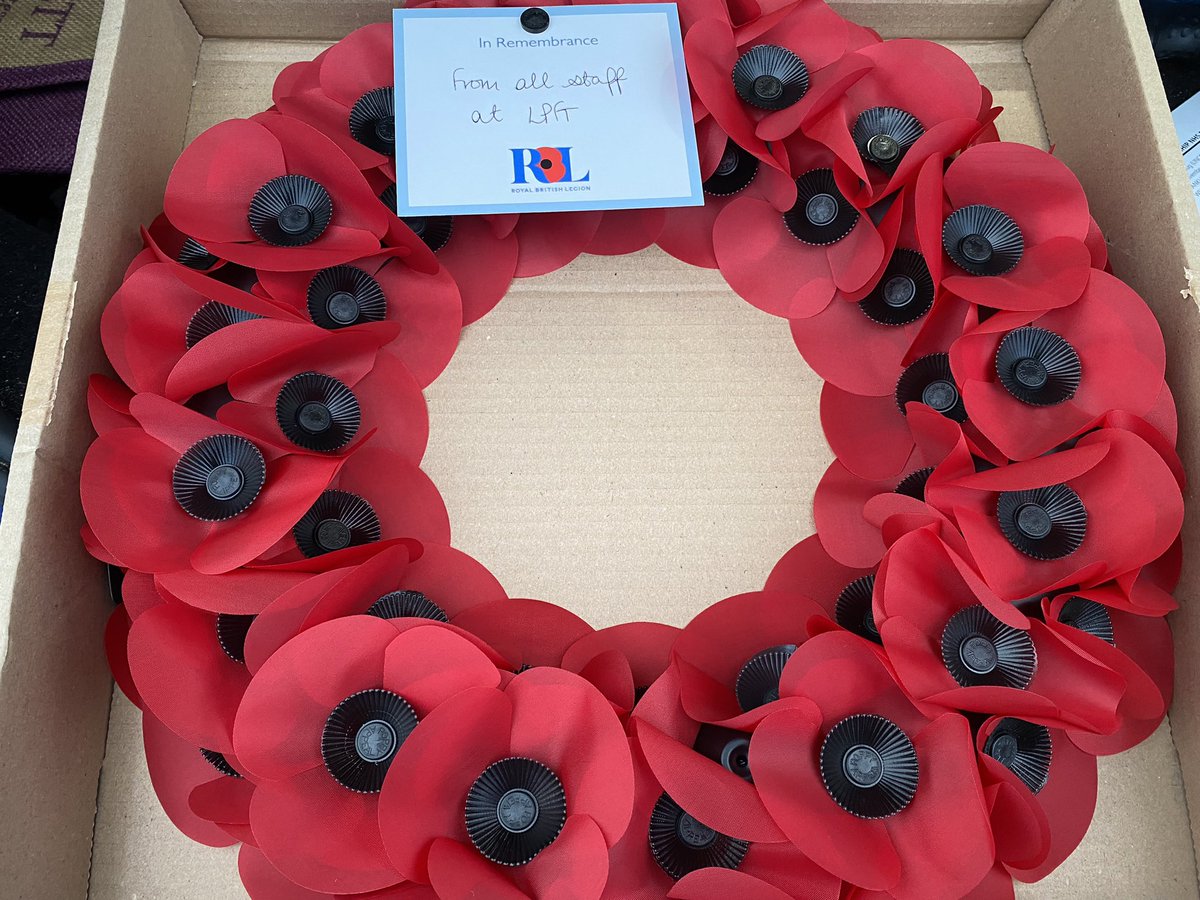 Sarah Connery🏳️🌈 (@ceosarahlpft) on Twitter photo Honoured to be representing <a href="/LPFTNHS/">Lincolnshire Partnership NHS Foundation Trust</a> at the remembrance service at Lincoln County Hospital today. So proud of what our #opcourage colleagues do to support veterans with their mental health across the midlands. Call 0300 323 0137 if you are a veteran in need of support Honoured to be representing <a href="/LPFTNHS/">Lincolnshire Partnership NHS Foundation Trust</a> at the remembrance service at Lincoln County Hospital today. So proud of what our #opcourage colleagues do to support veterans with their mental health across the midlands. Call 0300 323 0137 if you are a veteran in need of support