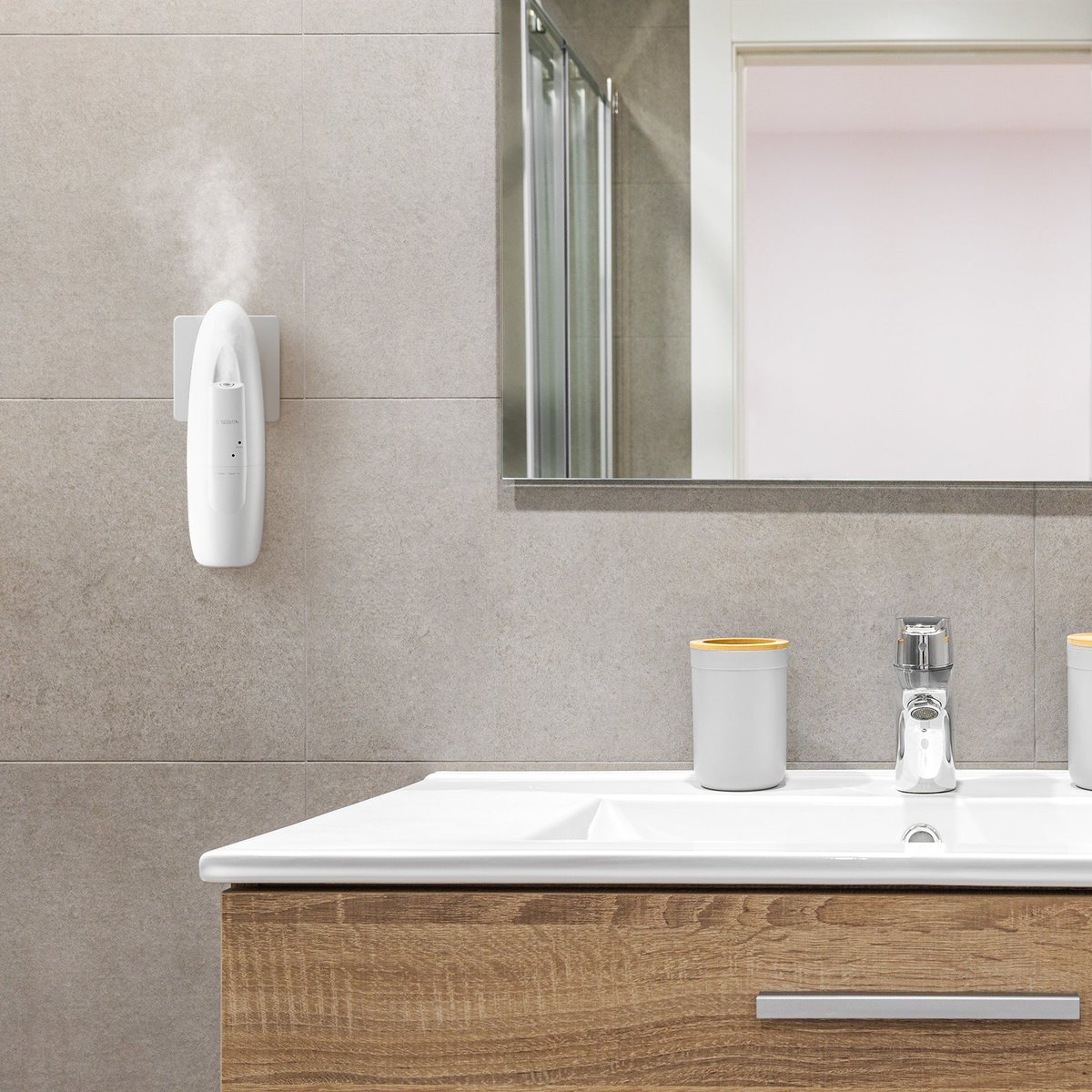 Are you looking for solutions for your
bathroom? 🚿🚻
Our plug-and-play aroma diffuser, your go-to solution
for effortlessly removing odors.

#ultrasonicdiffuser #airfreshener #odorcontrol
#bathroomdecor #BathroomCleaning #香り空間
#OdorFree #aromadiffuser