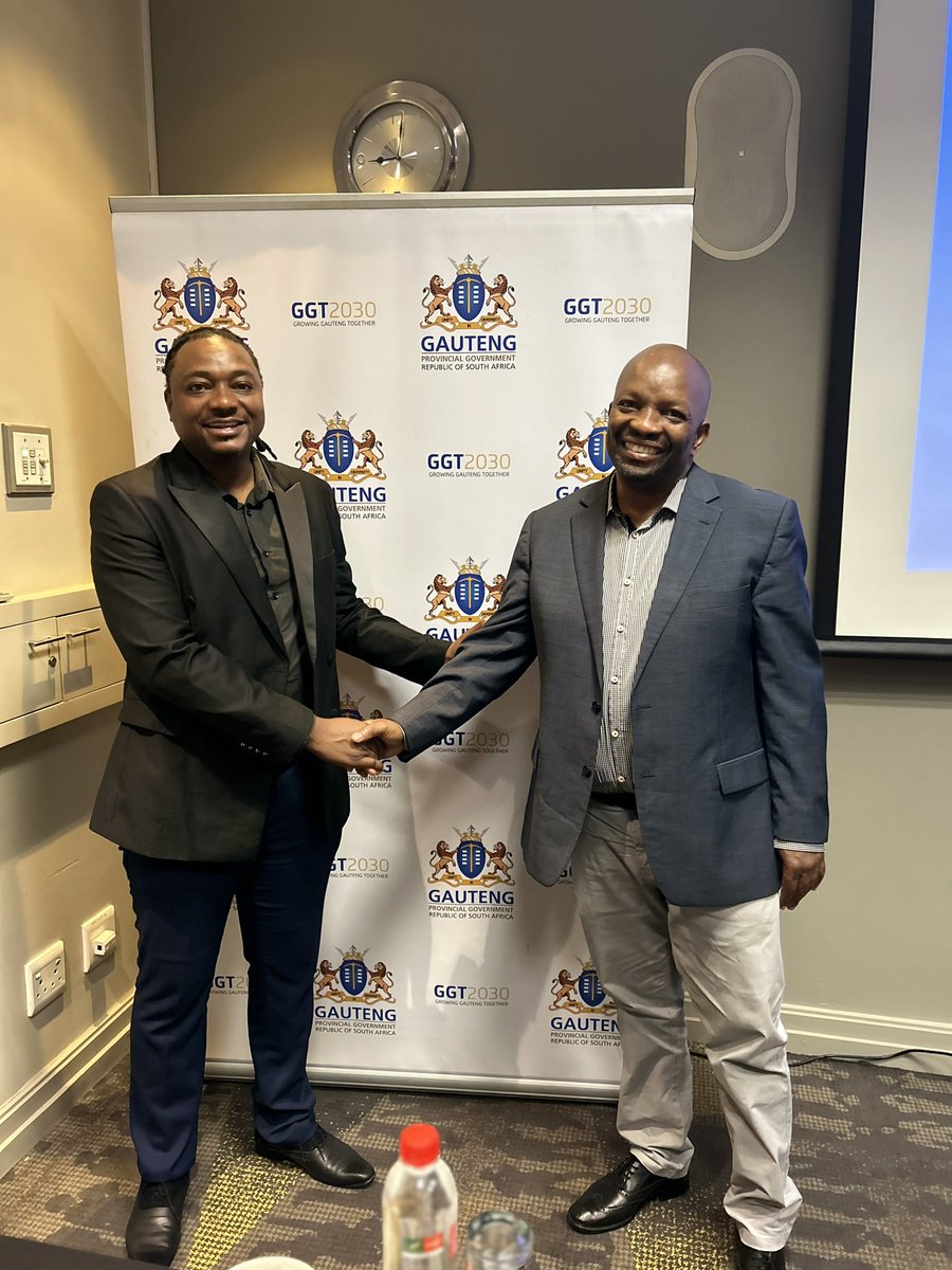 Happening today: The Gauteng office of the Premier is establishing a research and policy forum. A great initiative to promote #EIDM in SA government. Honoured to be a part of this great movement. Looking forward to the engagements!