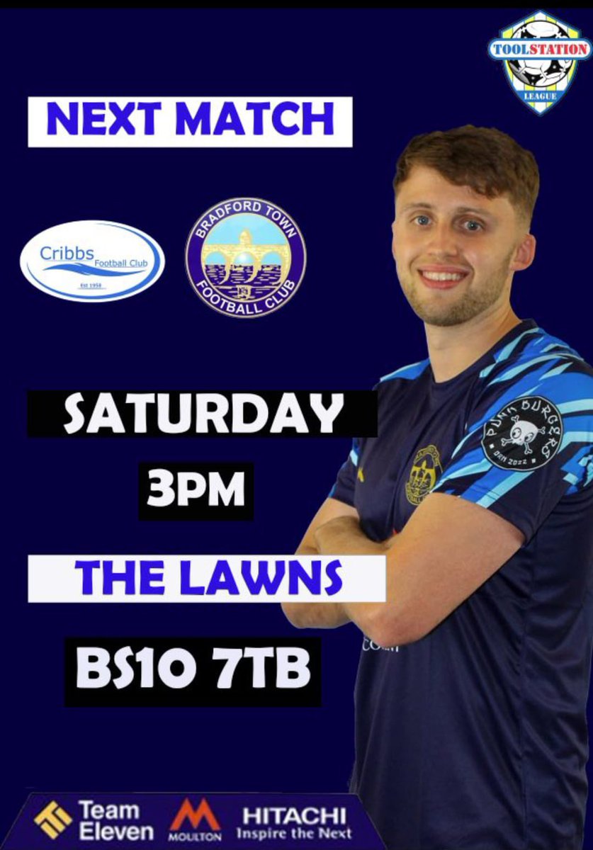 Tomorrow we are back in @TSWesternLeague action. 

We travel to Cribbs, no not for Christmas shopping, to take on <a href="/CribbsFC/">Cribbs Football Club</a> reserves 3pm KO.