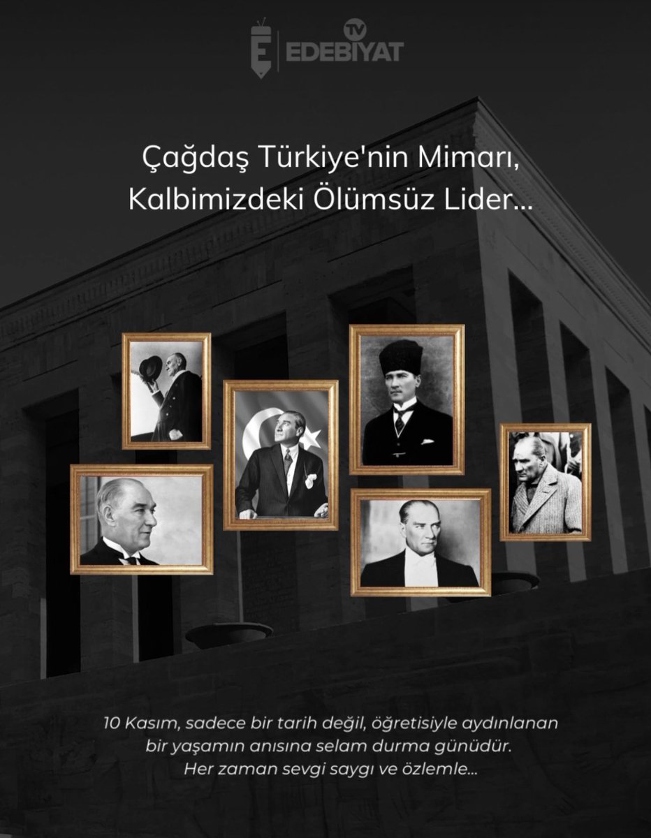 Sevgi, saygı, rahmet ve şükranla anıyoruz. 

 #10Kasım