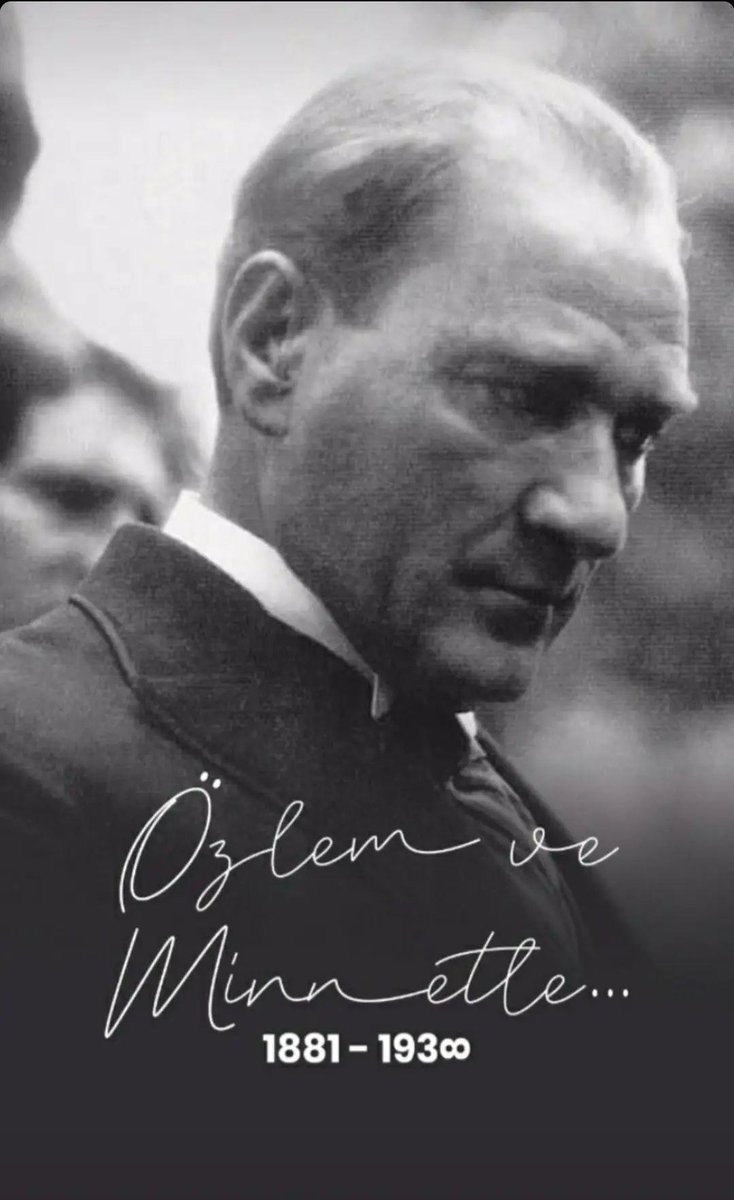 sercanylmz28's tweet photo. Açtığın yolda gösterdiğin hedefe durmadan yürüyeceğime and içerim.
Ruhun şad olsun Büyük Önder #10Kasim1938 https://t.co/JOjYNEiNDM