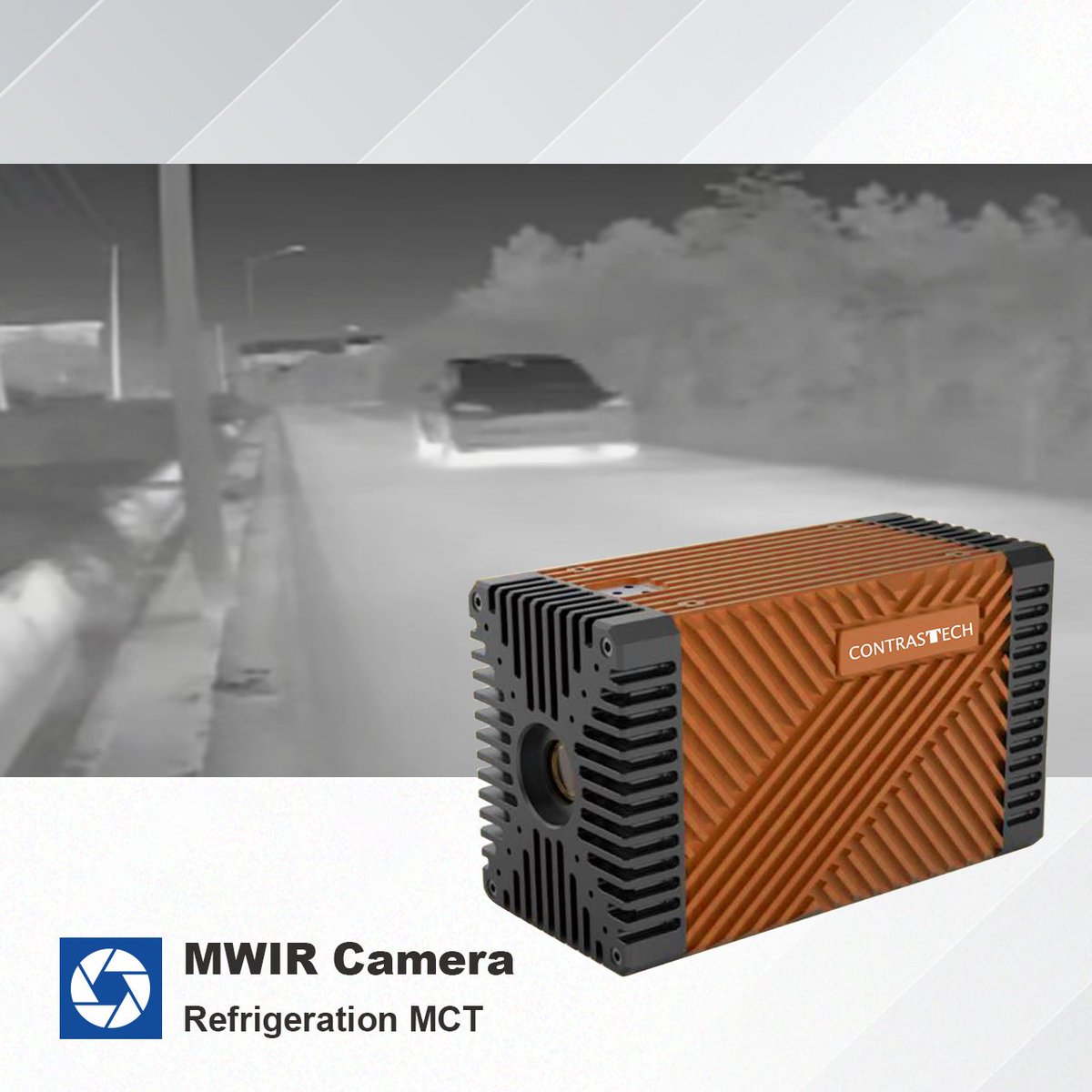 ContrastechH's tweet photo. 📢📷Cooled Mid-Wave Infrared MWIR Camera
Application: Aerospace、 Glass plastics、 Automobile engineering、 Medical science、 Gas flame imaging，etc.
#hyperspectralcamera #mwircamera #swircamera #industrialcamera #machinevisioncamera https://t.co/a7taIy3ZHg