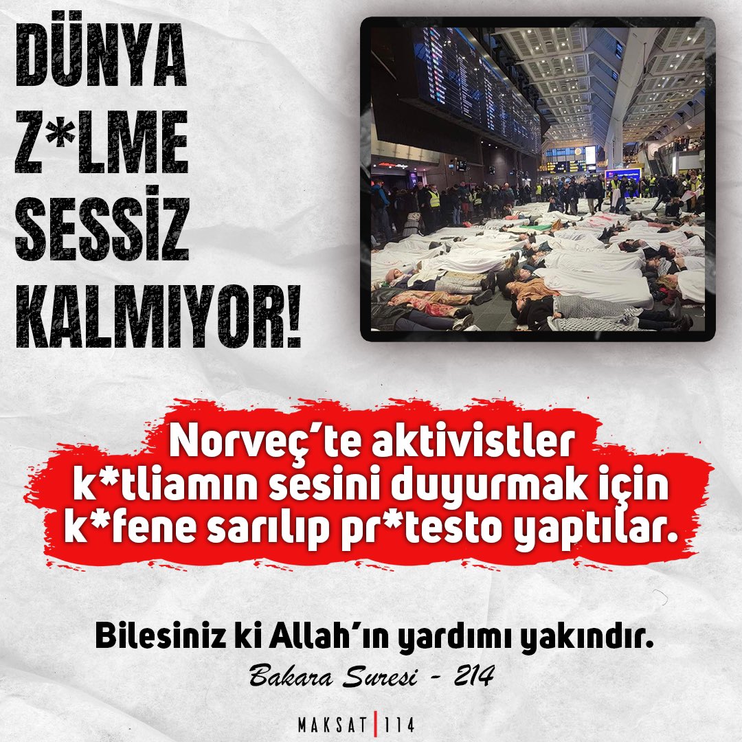 Dünya z*lme sessiz kalmıyor!