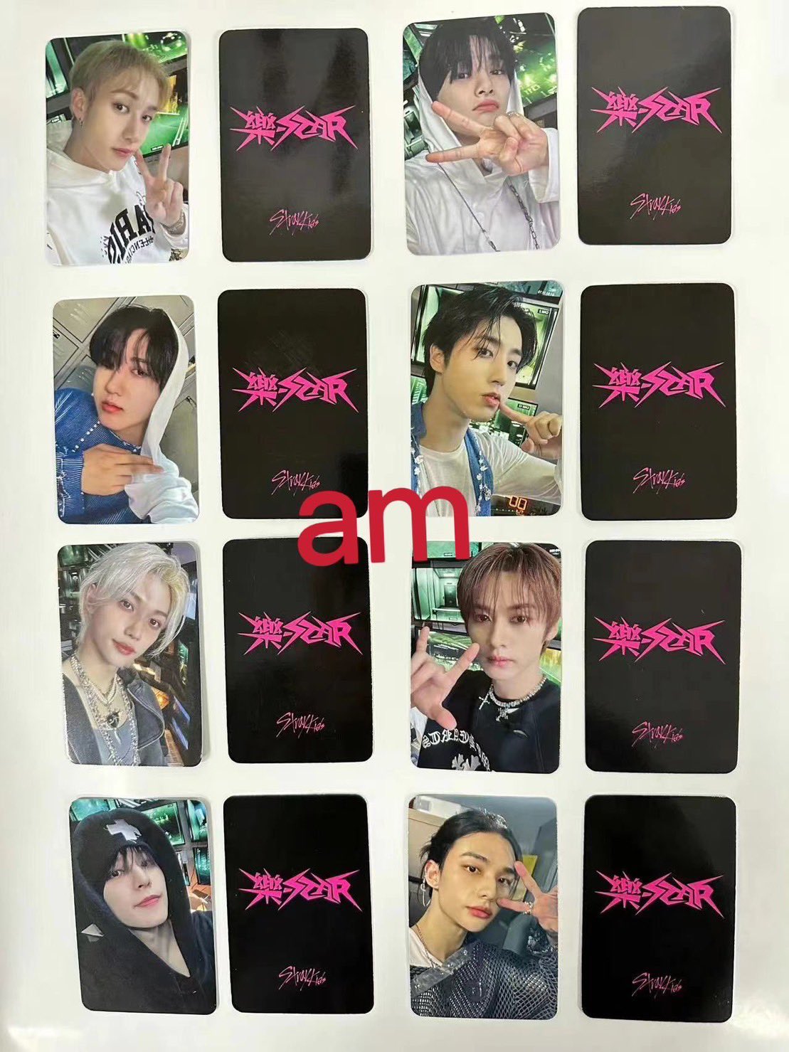 StrayKids スキズ SKZOOトレカ一覧・新アルバム 樂 star ロック