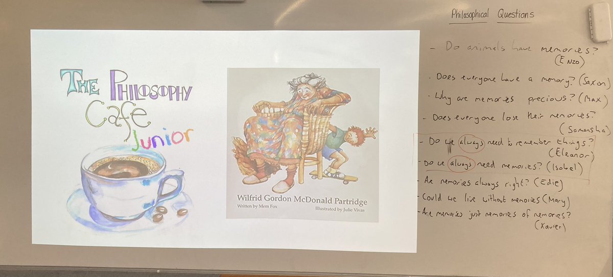 andrew rogers (@philosophyteach) on Twitter photo We had a great time at the Philosophy Cafe Junior at <a href="/GuildfordGramm/">Guildford Grammar School</a> this afternoon. Using ‘Wilfred, Gordon, McDonald, Partridge’ we discussed the Philosophy of memory. Is it always good to remember? What do you think? #P4C We had a great time at the Philosophy Cafe Junior at <a href="/GuildfordGramm/">Guildford Grammar School</a> this afternoon. Using ‘Wilfred, Gordon, McDonald, Partridge’ we discussed the Philosophy of memory. Is it always good to remember? What do you think? #P4C