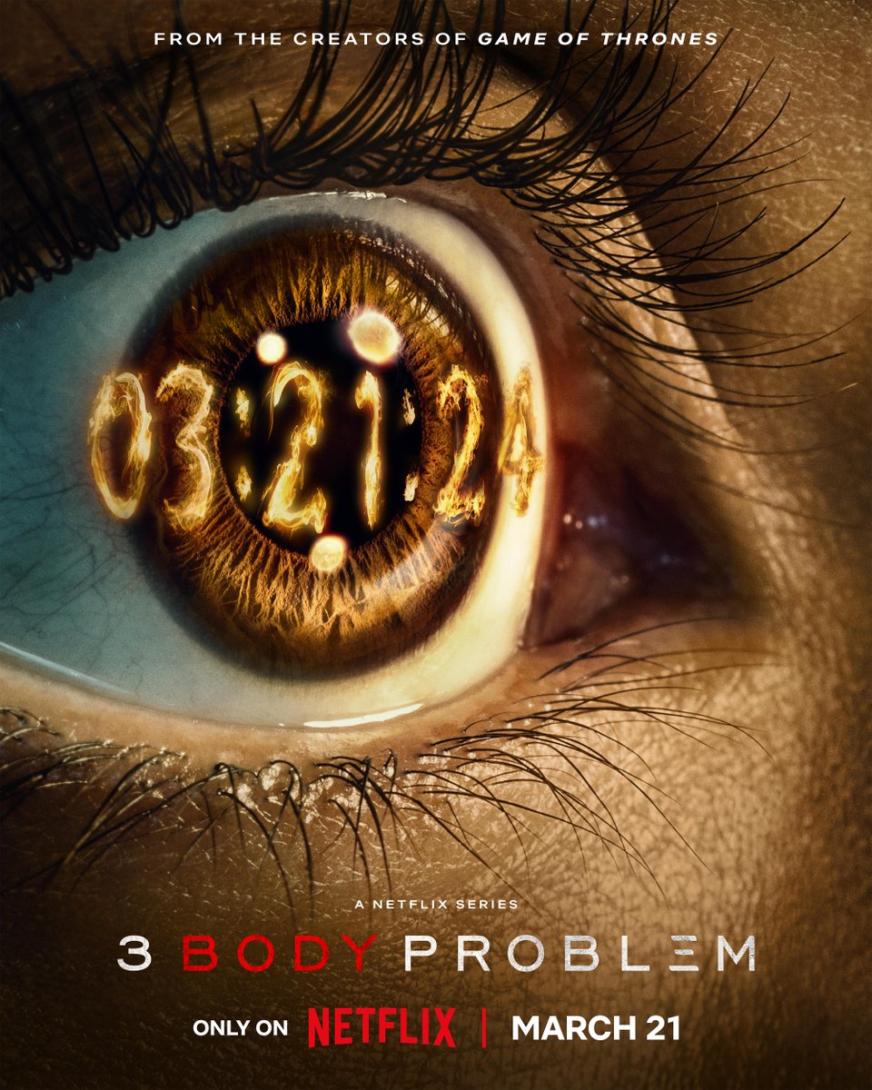 There is more to this world than meets the eye. 3 BODY PROBLEM, a genre-bending mystery series based on the internationally best selling book series, is coming to Netflix in 2024. #GeekedWeek