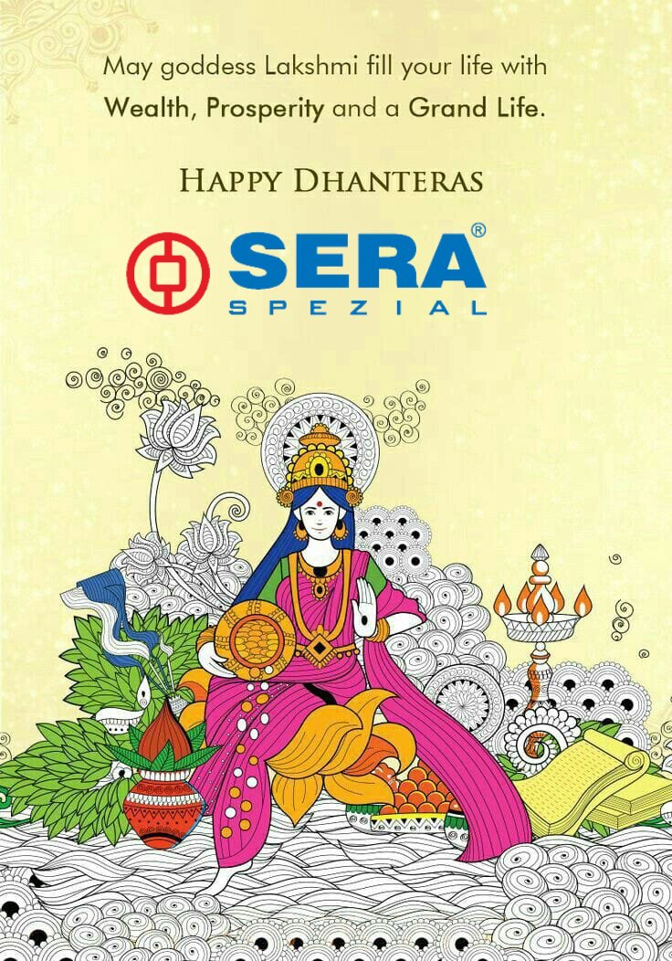 serasewing's tweet image. "May the festive glow of Dhanteras illuminate your life with prosperity and joy! Sera Sewing Machines wishes you a Happy Dhanteras filled with the threads of success and the stitches of happiness. ✨🪡 #HappyDhanteras #SeraCelebrates" #Sera