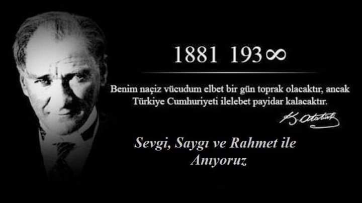 Kasım'da aşk başkadır... 🖤🖤🖤🥀🥀🥀
#10Kasim #10Kasim1938 #cumhuriyet #Atatürk