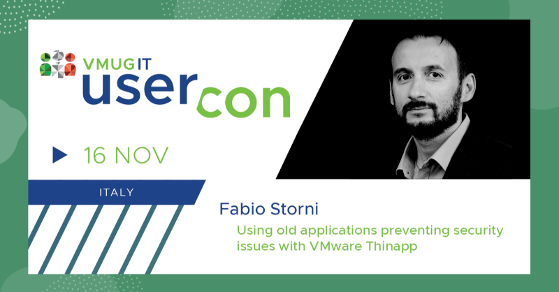 vmugit's tweet photo. Ed è di nuovo #VMUGITFriday! 😁 Ecco a voi alcuni speaker e sessioni che troverete alla #VMUGIT #UserCon della settimana prossima... non mancate!

📅 16 Novembre
🗺️ Hotel Melià, Milano
🔗 https://t.co/9CzfUi00mP