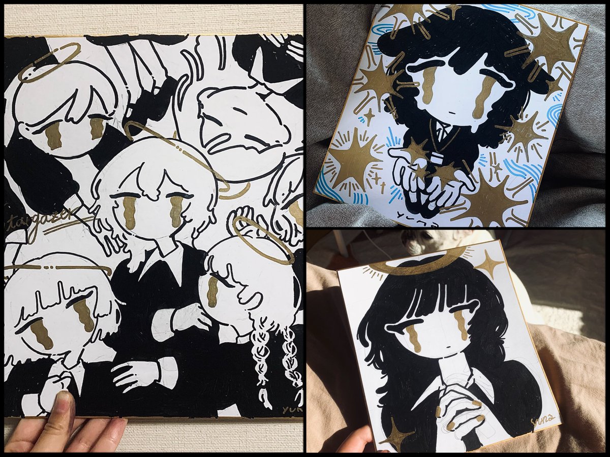 【 #デザフェス58 】
\初出展/
いよいよ明日!
ライブペイント西館4階『n-33』両日🪨
※日曜15時撤退
来場待ってます!!🫵

価格・注意事項はリプライを確認!⚠️

🪨ライブペイント
🪨グッズ販売/キャンバス作品販売
🪨色紙原画販売

#デザフェスお品書き 