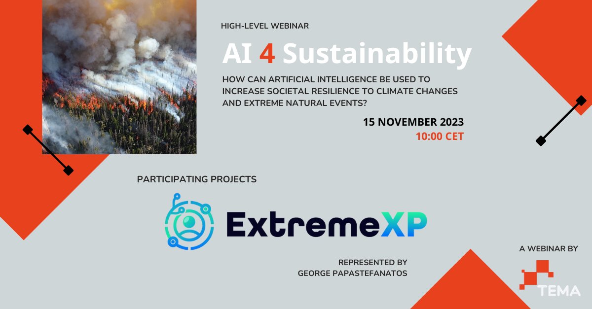 Introducing the participating projects! 🍃

🔺<a href="/ExtremeXP_eu/">ExtremeXP</a> , represented by George Papastefanatos, proposes a new paradigm for data analytics, experimentation-driven analytics, to provide accurate and trustworthy data-driven insights.

Register now ➡ lnkd.in/d3gHfWpD