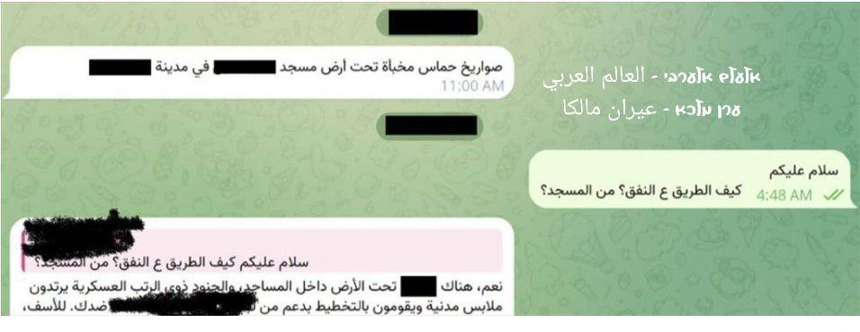 IsraelWarRoom's tweet photo. Sources in the Arab media report the cooperation of thousands of Gazans with the IDF in handing over locations of Hamas forces, locations of tunnels and IDF warehouses and launch sites.

The cooperation began after the IDF distributed leaflets calling for the provision of information about the location of the Israeli abductees while promising financial compensation and safety for informants.

The sources report that, most of the information transmitters do not demand money but safe passage for them and their families.

- Al-Alam Al-Arabi